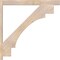 Ekena Millwork Merced Block Smooth Outlooker, Douglas Fir, 5 1/2"W x 44"D x 44"H OUT06X44X44MRC05SDF - alternate 2